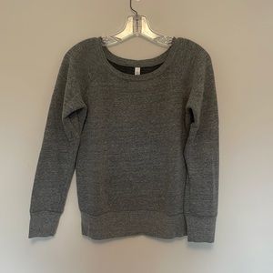 Bella & Canvas women’s M gray sweater